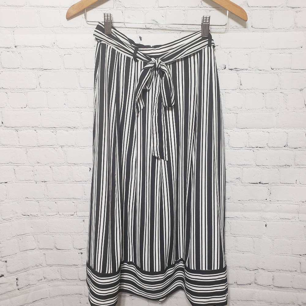 Banana Republic Factory Sz 0 NWT Striped Skirt - Picture 7 of 14